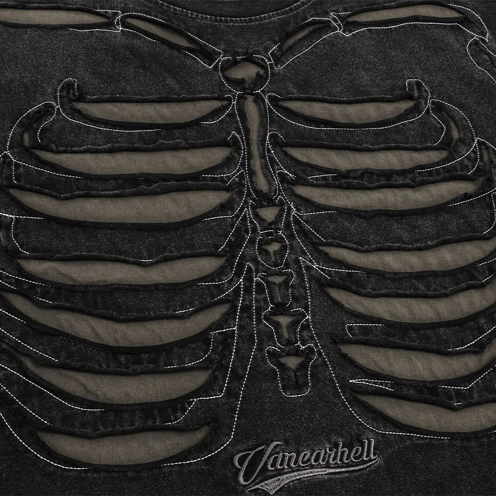 Loose Fit T-Shirt Skeleton